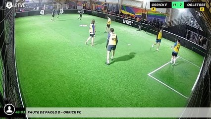 Faute de Paolo D - Orrick Fc