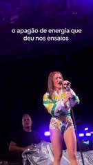 Show de Anitta tem apagão e fã faz pedido inusitado