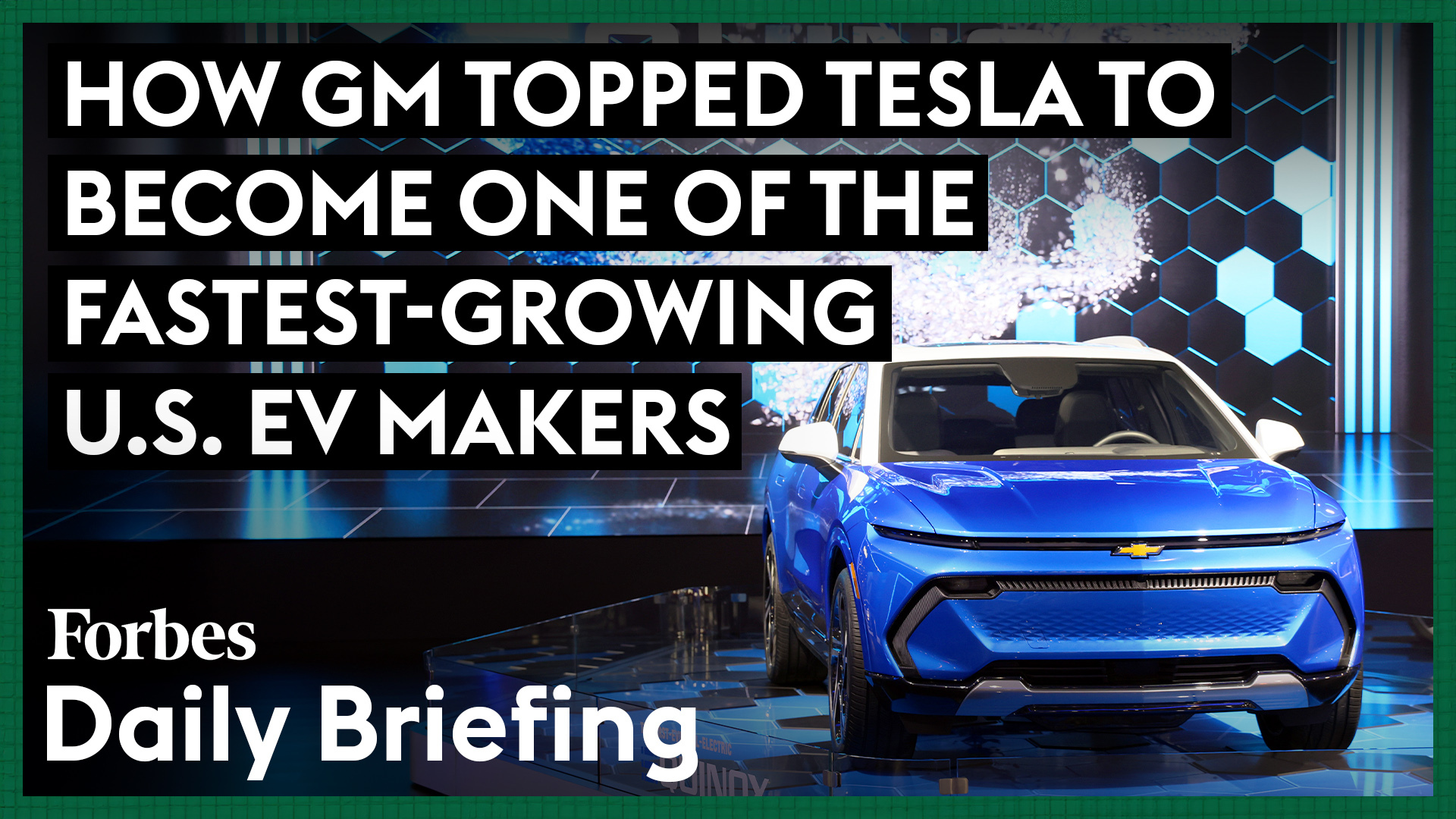 GM Overtakes Tesla as One of the Fastest-Growing U.S. EV Manufacturers