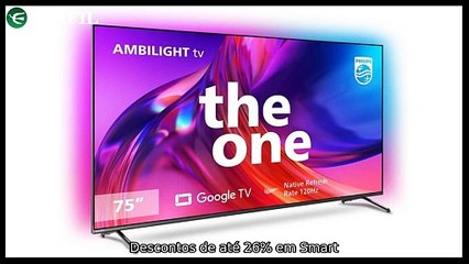 "Ofertas do dia: Smart TVs com até 26% off, confissão de Marcos Mion e generosidade de Maíra Cardi!"