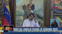 Pres. Nicolas Maduro leads the first Plenary Meeting of the Federal Council of Government 2025