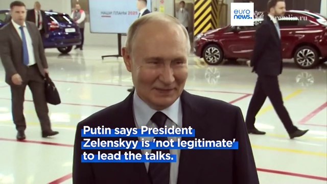 Putin says Russia is open to negotiations with Ukraine but accuses Kyiv of being uncooperative