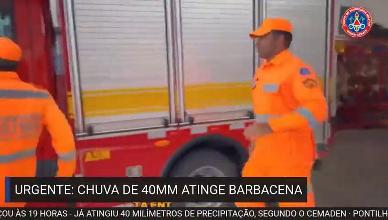 AO VIVO: forte chuva atinge Barbacena - confira informações