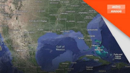 Teluk Mexico ditukar kepada Teluk Amerika dalam peta Google