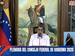 Pdte. Maduro mencionó la importancia del Consejo Federal de Gobierno para el avance de nuestro país