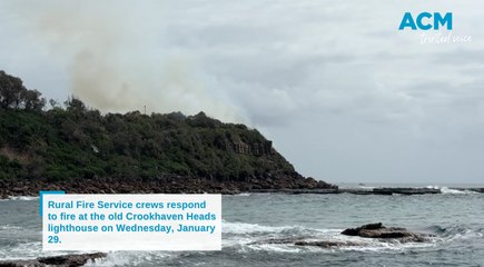 Crookhaven Heads fire on January 29, 2025.