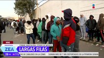 Migrantes saturan la Comisión Mexicana de Ayuda a Refugiados (Comar)