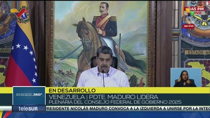 Plenaria del Consejo Federal de Gobierno 2025