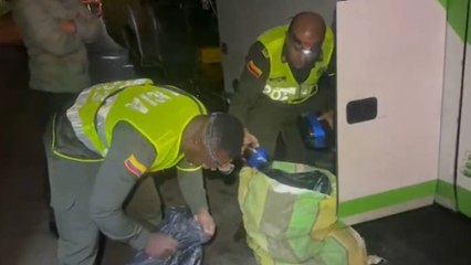 VIDEO | Cargamento de droga avaluado en millones de dólares fue incautado en un peaje