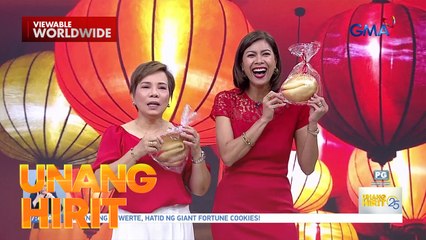 Higanteng Suwerte ng Higanteng Fortune Cookies! | Unang Hirit