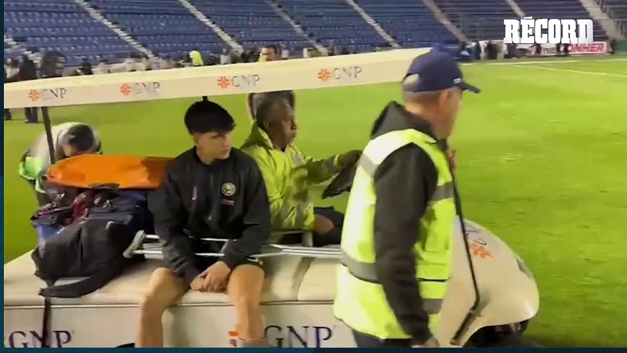 Así fue la SALIDA del ESTADIO de KEVIN ÁLVAREZ