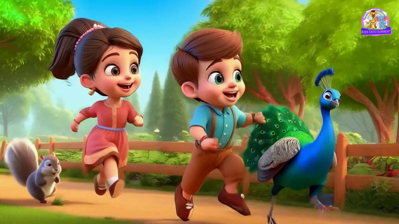 📌 नानी तेरी मोरनी को मोर ले गए | प्यारी हिंदी कविता | बच्चों के लिए मनोरंजक कहानी 🎶✨