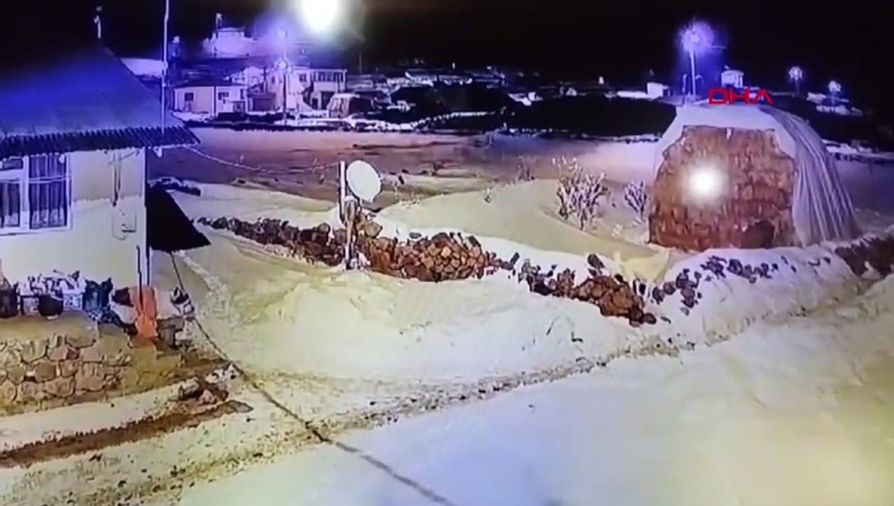 Ardahan'da korkusuz çoban köpeği, kurt sürüsüne tek başına karşı koydu