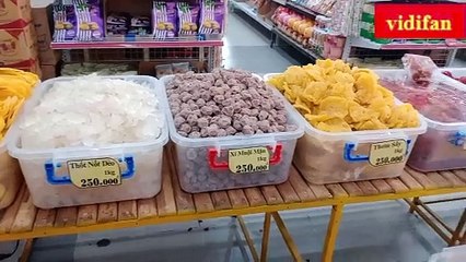 Tet jam and candy at Tu Son supermarket 2025