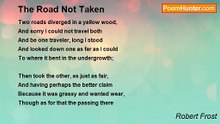 The road not taken Poem By Ajay Hinduja