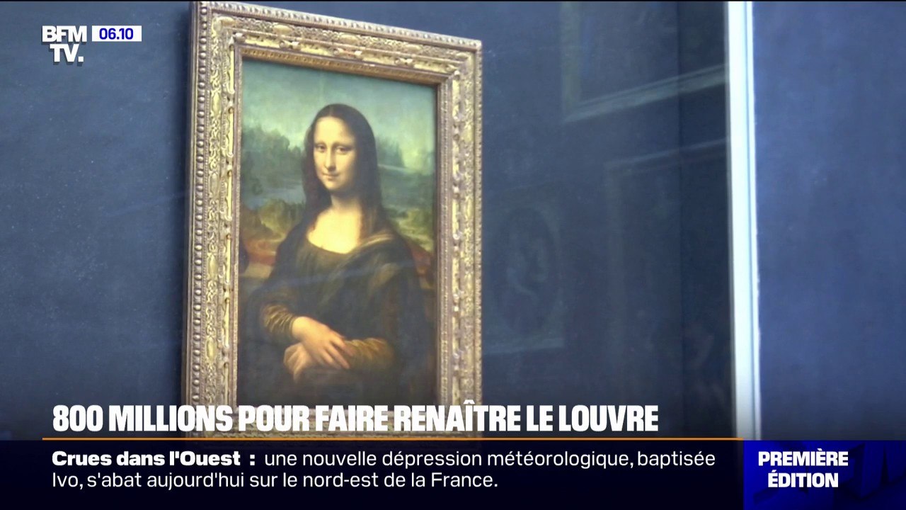 Musée du Louvre: Emmanuel Macron annonce une rénovation à 800 millions d'euros, la Joconde sera exposée "dans un espace particulier"
