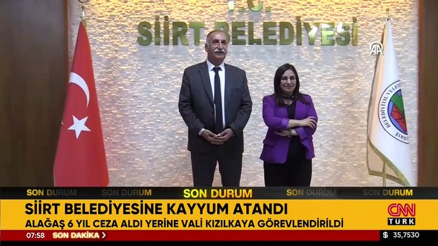 SON DAKİKA HABERİ... Siirt Belediyesi'ne kayyum: Vali Kemal Kızılkaya görevlendirildi