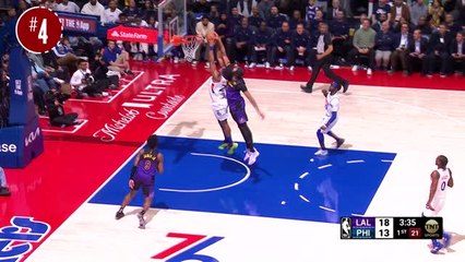 Yabusele makes 'man's jam' in 76ers win over Lakers