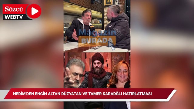 Ünlü oyuncudan Engin Altan Düzyatan ve Tamer Karadağlı yorumu: 'Gezi'nin en önde gideni....'