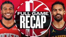 Game Recap: Rockets 100, Hawks 96