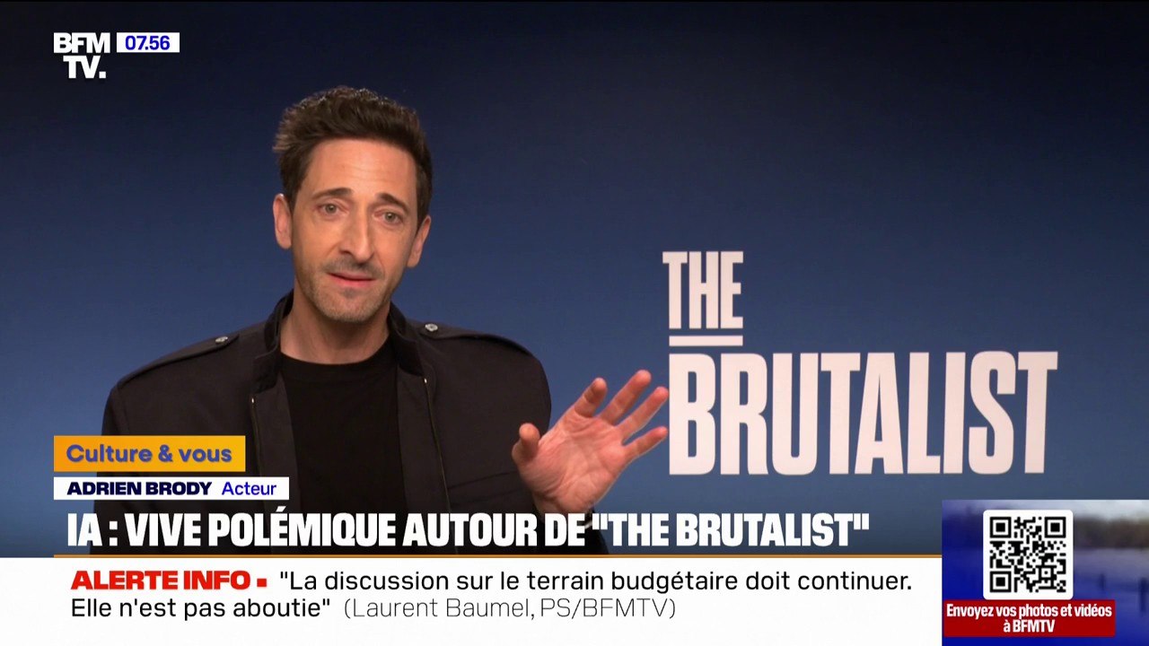 Le film The Brutalist au cœur d'une polémique liée de l'utilisation de l'intelligence artificielle