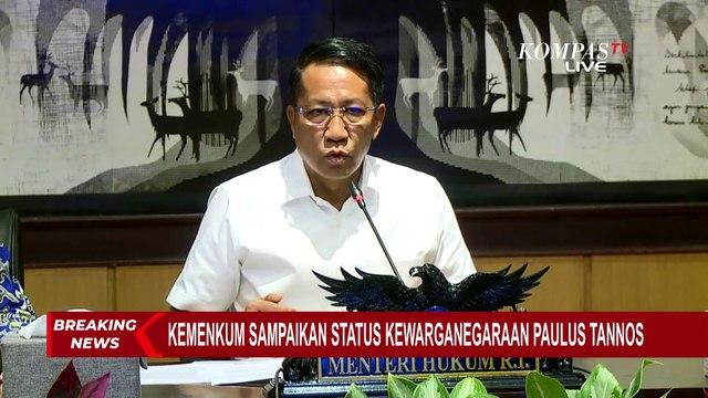 Menteri Hukum Andi Agtas Pastikan Paulus Tannos, Buron Korupsi e-KTP Masih Warga Indonesia