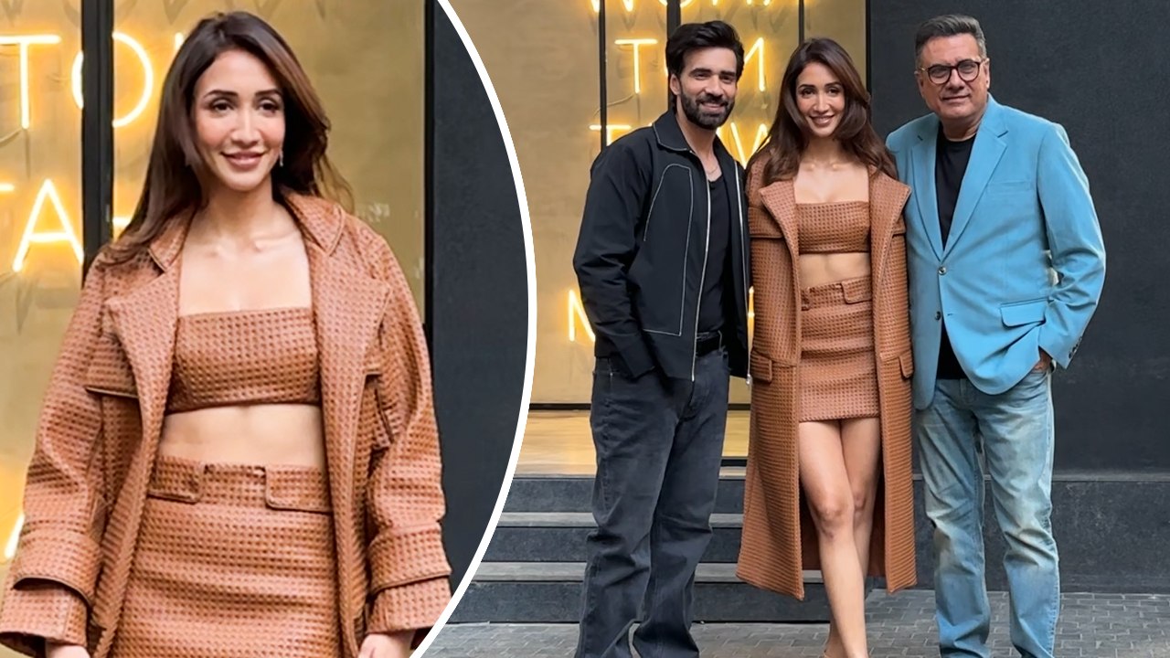 The Mehta Boys का प्रमोशन शुरू, Boman Irani, Avinash Tiwary और Shreya Chaudhary की पैप्स के साथ दिखी यूनीक बॉन्डिंग