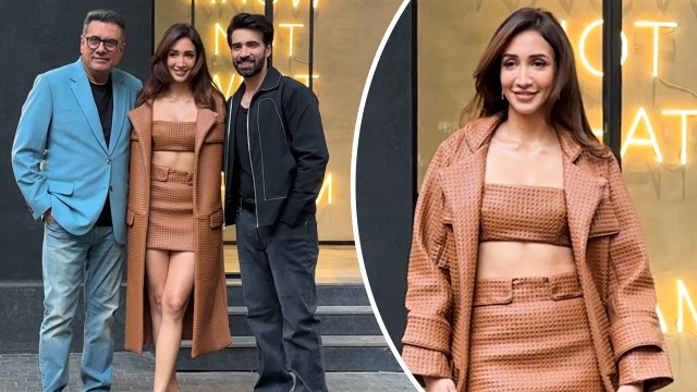 The Mehta Boys का प्रमोशन शुरू, Boman Irani, Avinash Tiwary और Shreya Chaudhary की पैप्स के साथ दिखी यूनीक बॉन्डिंग