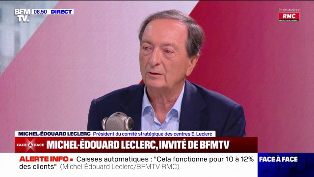 Épidémie de grippe: Il faut enlever la TVA sur les masques et les gels (hydroalcooliques) et nous redonner le droit de vente des autotests , demande Michel-Édouard Leclerc, président du comité stratégique des magasins E.Leclerc