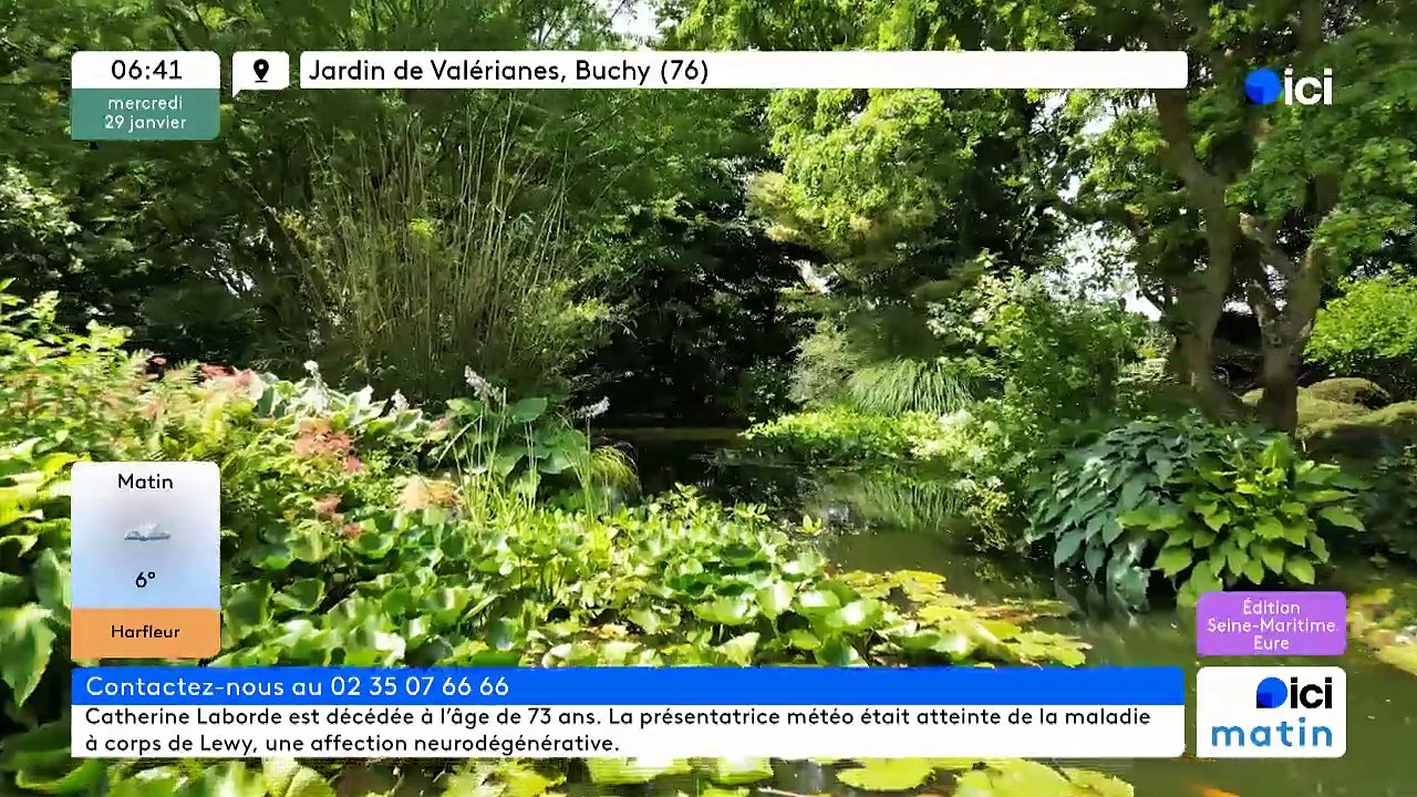 29/01/2025 - ici matin par ici Normandie (Seine-Maritime - Eure) en vidéo