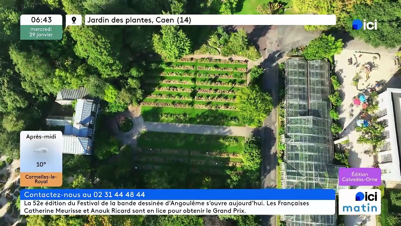29/01/2025 - ici matin parici Normandie (Calvados - Orne) en vidéo