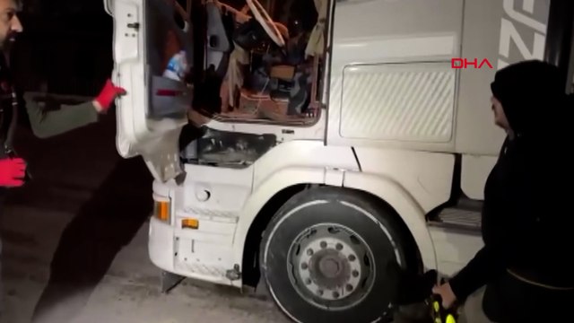 TIR'daki montun cebinde 516 gram kokain ele geçirildi, 2 tutuklama