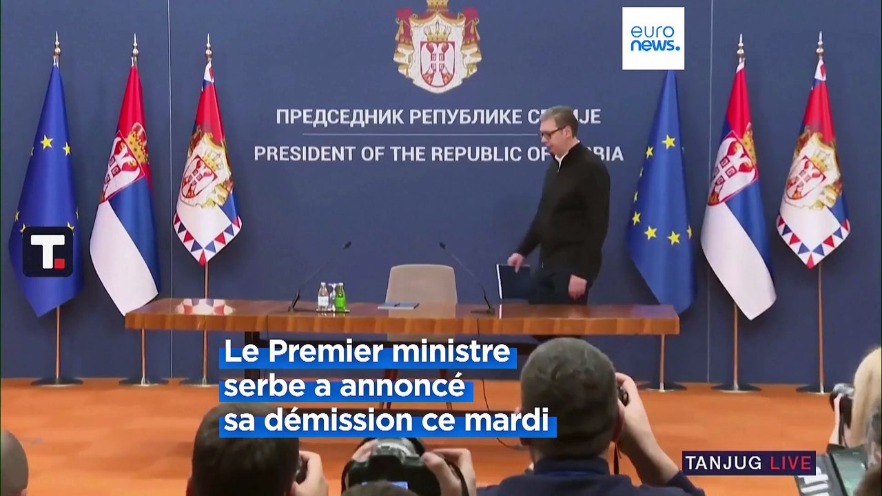 Démission du Premier ministre serbe : vers des élections législatives anticipées ?
