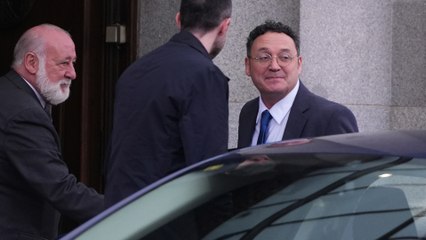 García Ortiz es increpado con gritos de "¡fuera, sinvergüenza!" a su llegada al Tribunal Supremo