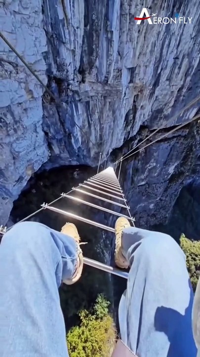 Imagine standing atop Asia's longest via ferrata, adrenaline coursing through your veins as you conquer breathtaking heights. With 100 million in hand, would you seize the chance to embark on this thrilling adventure? 🌍🌄 Share your thoughts below and t