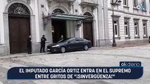 El imputado García Ortiz entra en el Supremo entre gritos de 