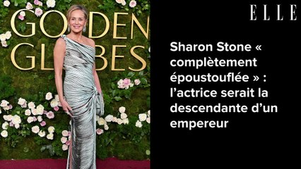 Sharon Stone « complètement époustouflée » : l’actrice serait la descendante d’un empereur