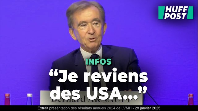De retour de l’investiture de Trump, Bernard Arnault dénonce « la douche froide » des impôts français