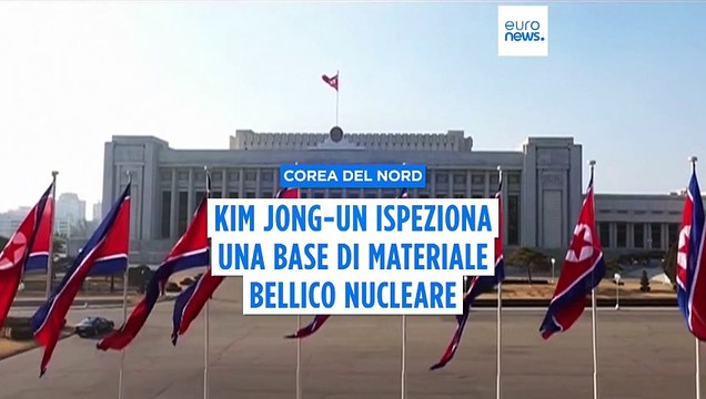 Corea del Nord: Kim Jong-un ispeziona un impianto nucleare, Pyongyang fa pressioni su Trump