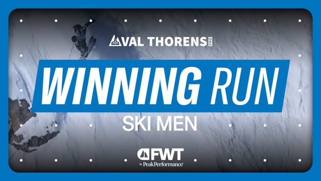 Martin Bender Ski Men Winning Run I 2025 Val Thorens Pro