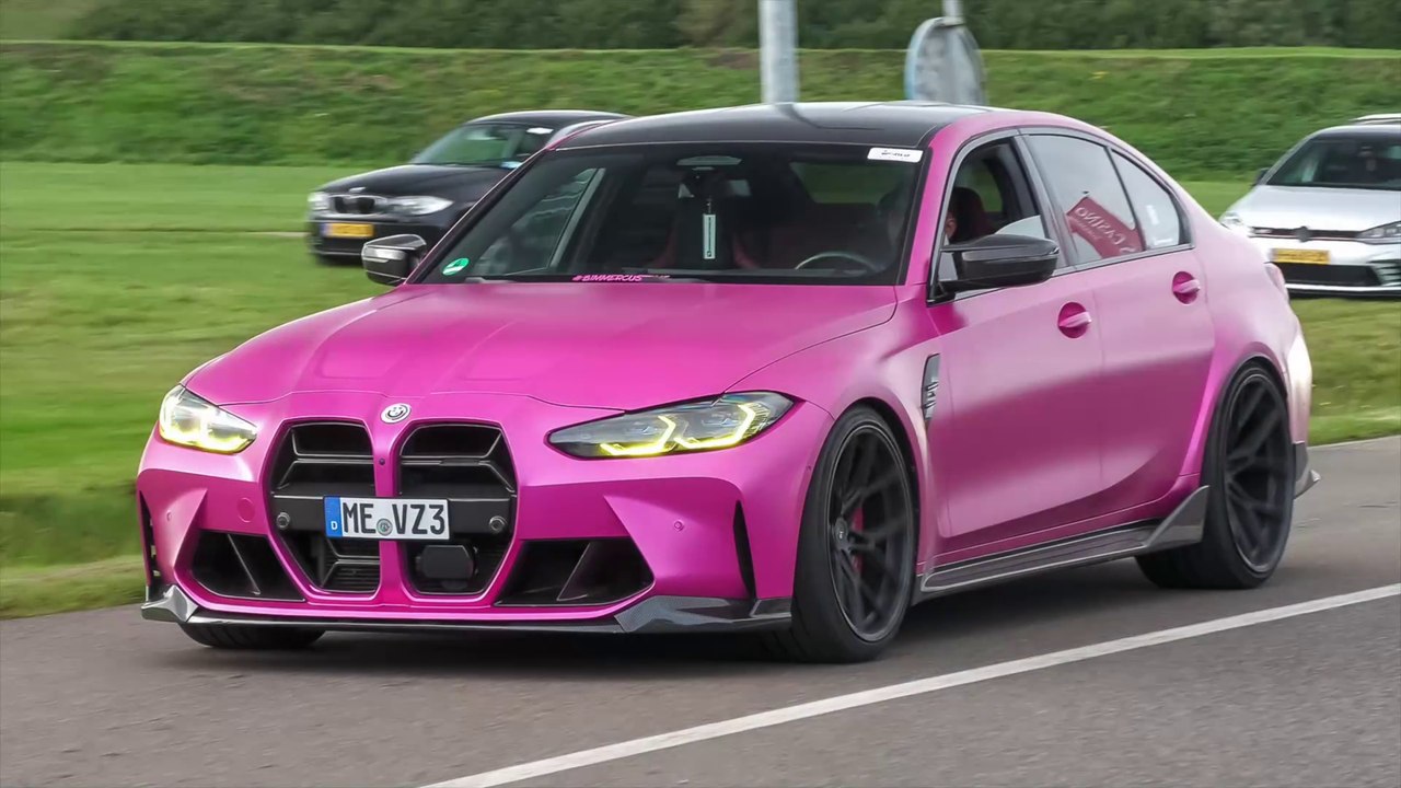 BEST OF BMW M Sounds 2024 ! BURNOUTS, 800HP M3 Touring, Manhart M2 G87, Liberty Walk i8, Turbo E30