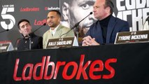 HEATED - Harlem Eubank v Tyrone McKenna boxing press conference highlights