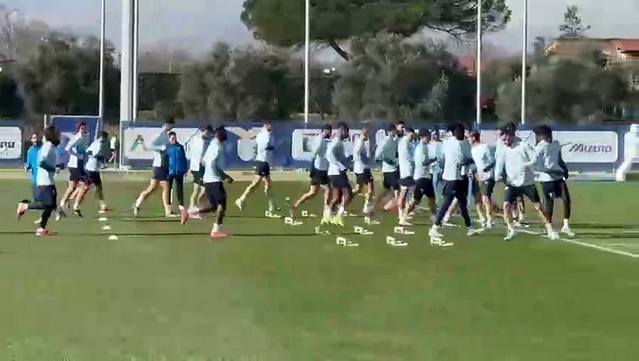 Braga-Lazio, la rifinitura a Formello