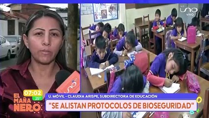 SCZ municipio informa que se coordina bioseguridad para el inicio de clases