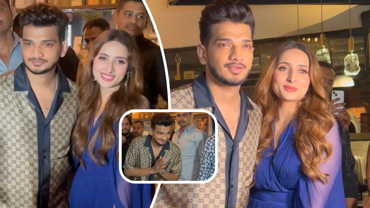 Munawar Faruqui's Mega B'day Bash: Wifey Mehzabeen, Family & Friends!