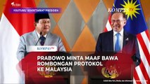 Prabowo Minta Maaf ke PM Anwar Ibrahim Banyak Protokol Saat Kunker ke Malaysia