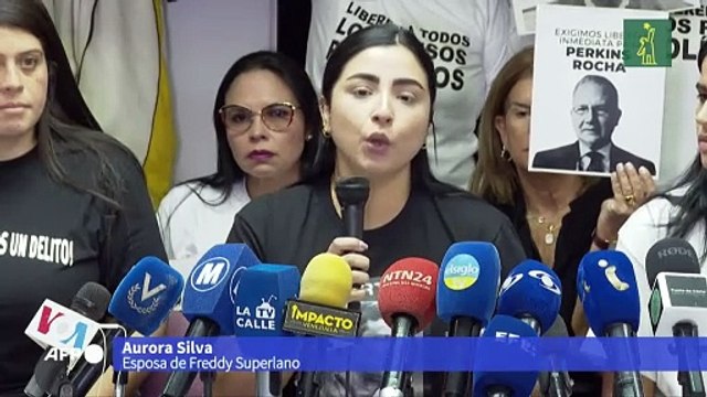 Familiares de opositores y activistas detenidos en Venezuela claman su excarcelación