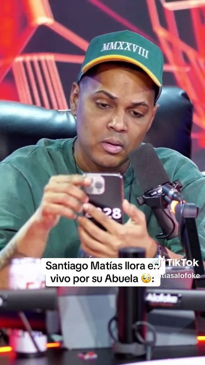 Santiago Matias sobre su abuela en intensivo