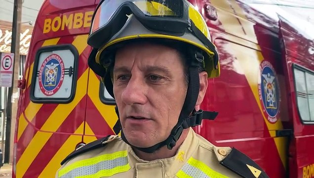 Motociclista sofreu fraturas expostas em braço e perna, relata oficial do Corpo de Bombeiros