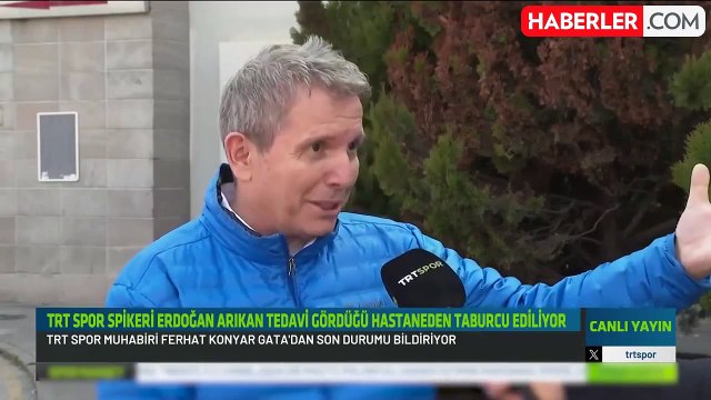 Maç anlatırken kalp krizi geçiren Erdoğan Arıkan'dan yeni haber